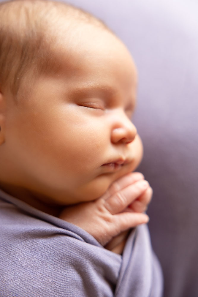 middle georgia newborn photographer. Newborn photo shoot purple